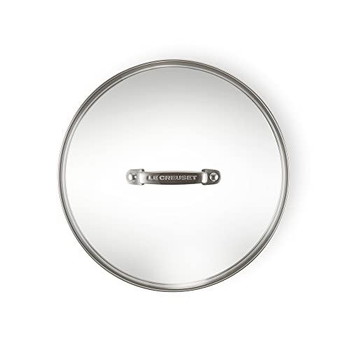 LE CREUSET 3-Ply Stainless Steel Uncoated Frying Pan, 24 x 5 cm, Silver, 96200224001100 Toughened Non-Stick Glass Lid, 24 cm, Transparent, 962008240, 96200824000000 - Image 6