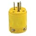 Leviton 515PV 15 Amp 125 Volt Grounded Plug with Clamp