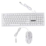 Cadeau idéal pour les joueurs : conçu avec soin pour les passionnés de jeux vidéo et de technologie, ce kit clavier et souris mécaniques gaming est un cadeau pratique et innovant qui allie style, durabilité et fonctionnalité