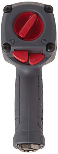 Ingersoll Rand 2235TiMAX 1/2” Drive Air Impact Wrench – Lightweight 4.6 lb Design, Powerful Torque Output Up to 1,350 ft-lbs, Titanium Hammer Case, Max Control, Gray