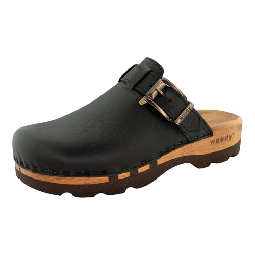 Sabots de qualité Woody Lukas noir 40 pour homme élégant
