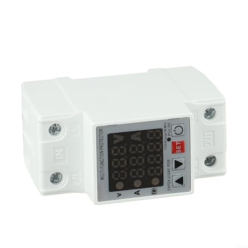 Relais de protection 3 en 1 triphasé sur rail DIN 63A pour installations électriques - 3