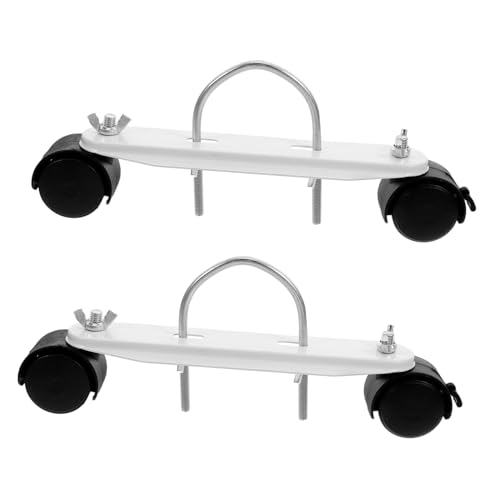 Mobestech Supporto per Radiatore con Ruote Girevoli Resistenti Culla per Stufa Mobile Compatibile con Elettrodomestici Rotelle per Carichi Pesanti Facilità Spostamento e