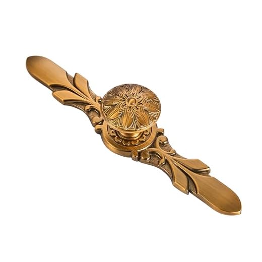 YCSJ Vintage Antique Brass Knobs