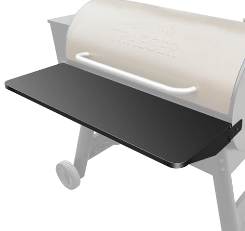 Uniflasy Grill Shelf Accessories for Traeger Pro 34, 37" x 12" Folding Front Shelf for Traeger Pro 34, Texas Elite 34 & Century 885 Pellet Grills, BAC363 Heavy-Duty by Uniflasy - Used condition - US$48.79