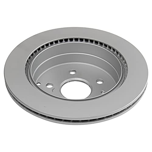 Image of TRQ Rear Brake Pad & Rotor Kit, with Chemical Kit Ceramic Vented Premium G-Coated Compatible with 2010-2017 Chevrolet Equinox GMC Terrain