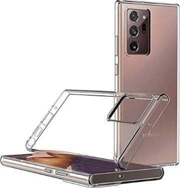 Image of MILLION CASES Back Cover Case for Samsung Galaxy S20 Ultra Shockproof Protective Soft TPU Clear Case for Men & Boys
