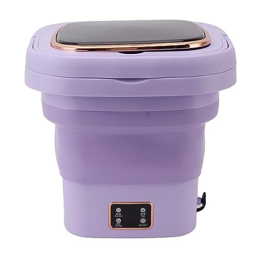Máquina de Lavar Pequena, Multifuncional Dobrável de Baixo Ruído e Máquina de Lavar Portátil Altamen
