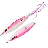  SEA FALCON Leurre plombé en caoutchouc pour eau salée Drain Inchiku 120 g