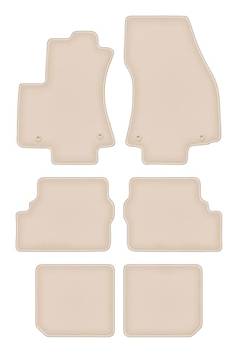 Tapis de sol Fortuna pour Opel Zafira A résistant pour minivan 7 places