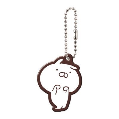 うさまる ゆるっとラバーマスコット2 (再販) ［1.にゃんっ］(単品)