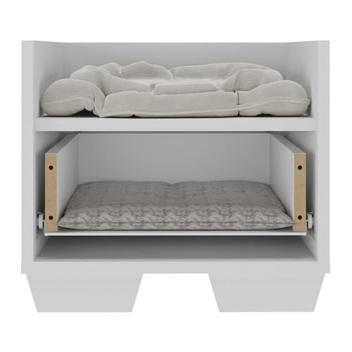 Cama Pet para Gato com 1 Gaveta Multimóveis Mp4127 Branca