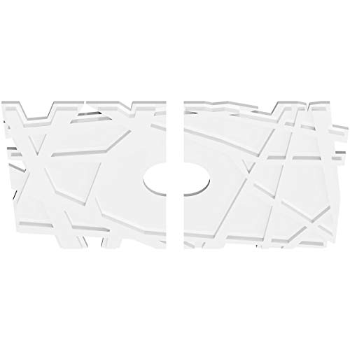 Médaillon de plafond de qualité architecturale Ekena Millwork Novo