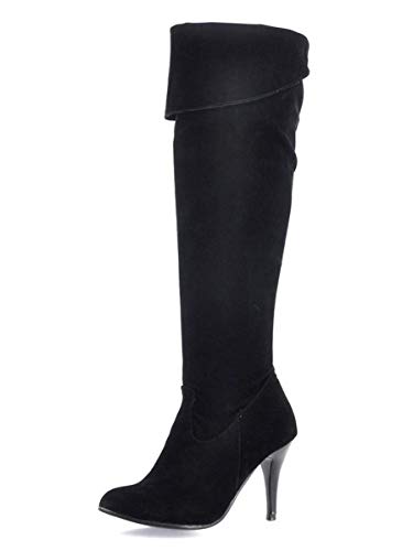 Cuissardes en cuir PU et daim ORANDESIGNE pour femme