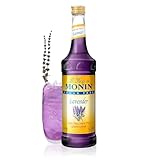 Monin - Sugar Free Lavender Syrup, Aromatic and Floral, Natural Flavors, Great for Cocktails, Lemonades, and Sodas, Non-GMO, Gluten-Free (Glass, 750 mL)