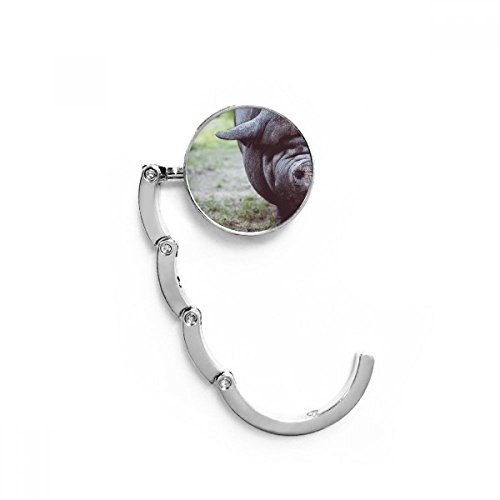 Gancho plegable para bolso DIYthinker con diseño de animal silvestre terrestre