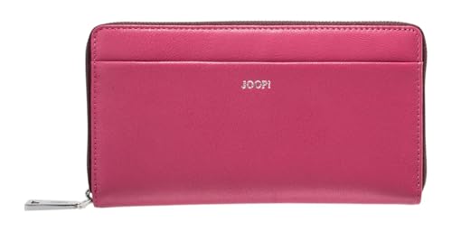 Joop! Cuir Porte-Monnaie Lantea anti RFID portefeuille rose carmin femme