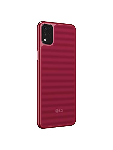Smartphone LG K52 Vermelho, com Tela de 6,59, 4G, 64GB e Câmera Quádrupla de 13MP+5MP+2MP+2MP - LMK4