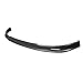IKON MOTORSPORTS, Front Bumper Lip Compatible with 1992-1995 Honda Civic Hatchback & Coupe 2-Door, Unpainted Black Mugen Mug Style PP Front Lip Spoiler Splitter, 1993 1994