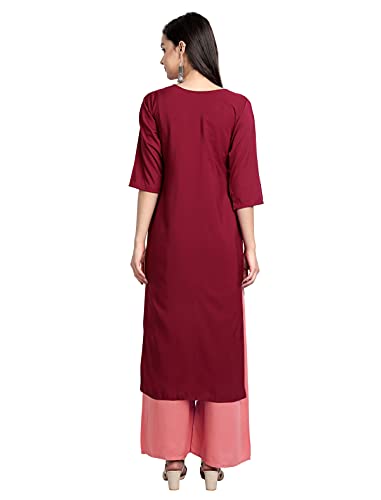 Image of Women's Crepe Straight Kurta