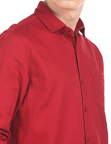 Image of Ruggers by Unlimited Men's Solid Slim fit Casual Shirt