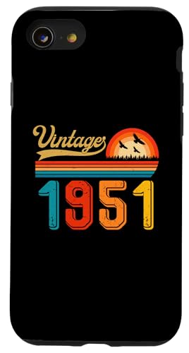 75�΂̒a�����v���[���g 75�� �j�� ���� ���g�� ���B���e�[�W 1951 �X�}�z�P�[�X iPhone SE (2020) / 7 / 8 �p