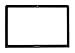 Lecho Replacement for Unibody MacBook Pro Glass Screen Cover Bezel - 13 Inch A1278 Year 2012 2011 2010 2009