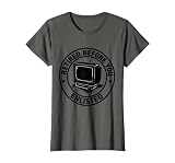 Retired Before You Enlisted Funny Gamer Gift T-Shirt, Women, Asphalt Grey, Large
