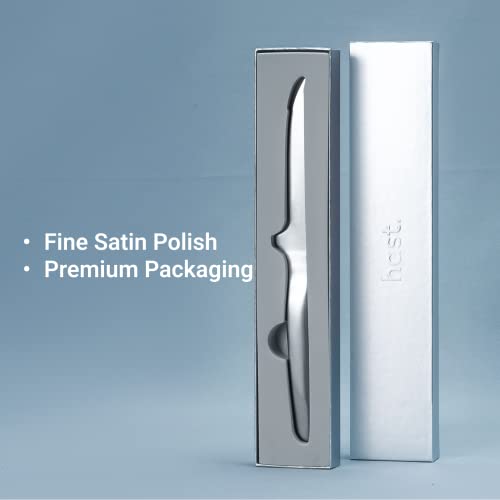 HAST 5-inch Boning Knife, Ultra-Sharp, Professional Fillet Knife, Japanse Carbon Steel, Sleek Design, Ergonomic, Lightweight, Minimalist Kitchen Décor, Premium Gift Box by HAST - Image 8