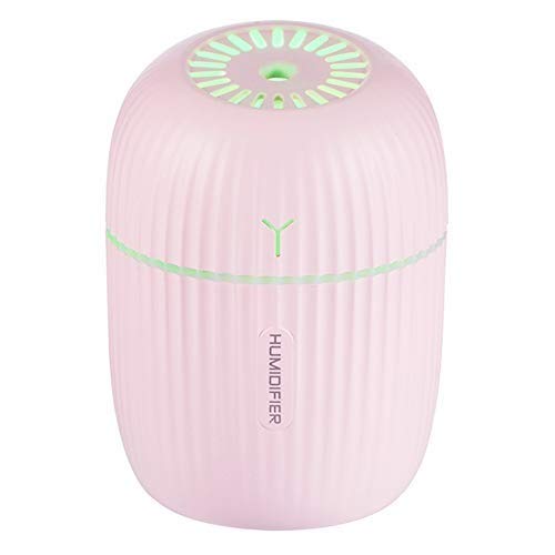 GFHN Mini humidificateur, humidificateur Portable, purificateur d'air à Brouillard, Protection Contre la Mise Hors Tension avec humidificateurs de Lampe à LED USBC Cover