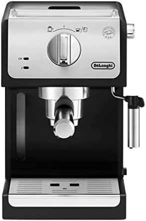 De'Longhi Ekspres do Kawy, Czarny/Srebrny, 1100W 230V