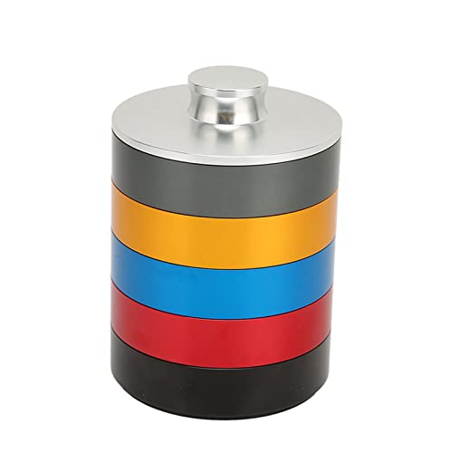 Pot de lavage d'huile de montre en alliage d'aluminium scellé 5 couches 6,8