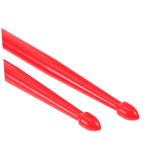 Baquetas de Nylon para Batería Juego 3 Pares Rojo miniatura 2