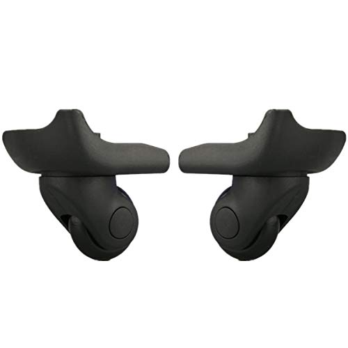 Luggage Wheel,Luggage Suitcase Wheels, 360 Degree Swivel Mute Repair Replacement Luggage Wheel Suitcase Wheels Parts Spinner (W202#)(A Type Set of a Pair)