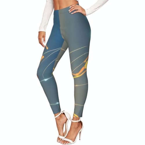 Leggings de compresión de notas musicales mallas cómodas que no se bajan