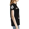 Womens Head Metal Band Machine T Shirt Graphic tee Shirt Summer Short Sleeve Crewneck Loose Cute Casual Versatile Fashionable Classic Tees Tops S-XXL #4