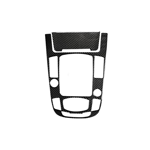 rrx Carbon Fiber Interior Panel Frame Cover Trim Compatible with Audi A4 B8 A5 8T 2009-2016 (Gear Shift Dashboard Frame C)