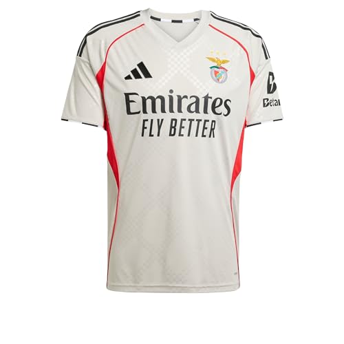 adidas Men's Maillot Benfica 25/26 Extérieur, Beige, M