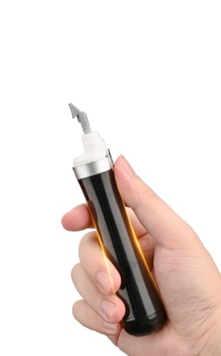 ANSAI Levigatrice elettrica alternativa, con testa abrasiva da 8 pezzi per hobby, arte, miniatura, lucidatura figura, levigatura