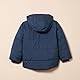 Amazon Essentials Baby Jungen Schwere Pufferjacke mit Kapuze, Marineblau, 12 Monate