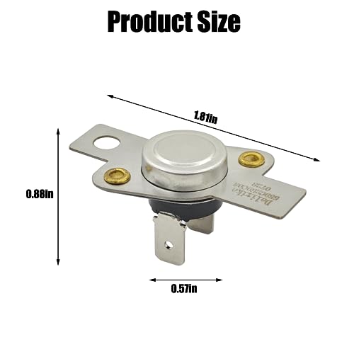 WE4M398 for GE Inlet Control Thermistor Dryer Thermal Fuse Replacement Parts by Delixike - Image 3