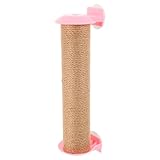 Tofficu Ersatz Kratzbaum aus Robustem Juteseil 30cm für Katzenkäfig Wandkratzbaum Kletterbaum für Wohnungskatzen
