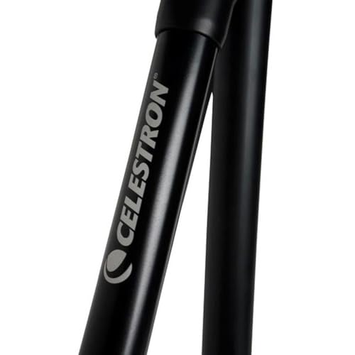 Celestron 82052 Regal Premium Statyw do lunet obserwacyjnych, lornetek, aparatów fotograficznych i małych teleskopów, czarny