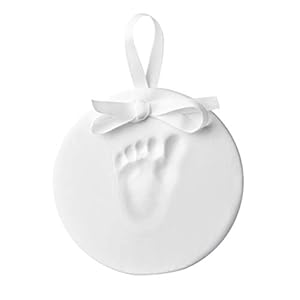 Little Pear Hanging Baby’s Print Keepsake Ornament, Holiday Gift, Nursery Décor, Creative Baby Gift, Addition to Baby…