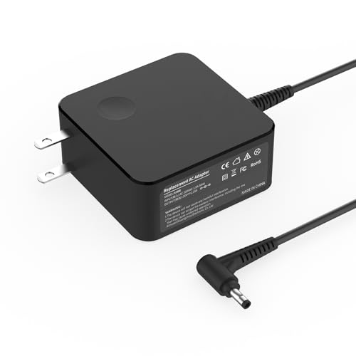 Lewepe 45W AC Charger fit for Lenovo IdeaPad Flex 4 5 100 100S 110 120S 130 320S 330 510 520 S145 Yoga 710 80TJ 81H5 81N3 81SS 81WA 20V 2.25A ADL45WCC PA-1450-55LL Laptop Adapter Power Supply Cord