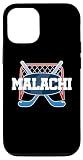 iPhone 13 Malachi Name Boys Hockey Play Ice Rink Field Stick Puck Ball Case