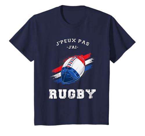 Enfant Rugby - Je Peux Pas J'Ai Rugby - Maillot De Joueur de Rugby T-Shirt
