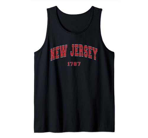 New Jersey EST. 1787 USA Canotta