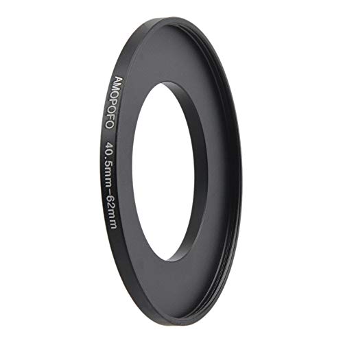 Image of 40.5mm to 62mm Camera Filter Ring /40.5mm to 62mm Step-Up Ring Filter Adapter for 62mm UV, ND, CPL Filter,Metal Step-Up Ring
