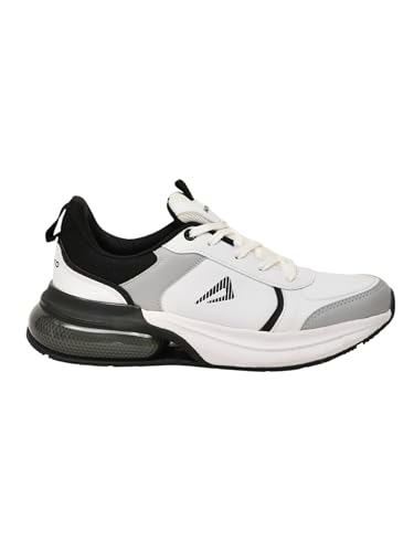 Image of Impakto Flex Onyx Men Casual Sneaker Classic Rounded to Pampering Cushioned Extra Comfort Lace-Up